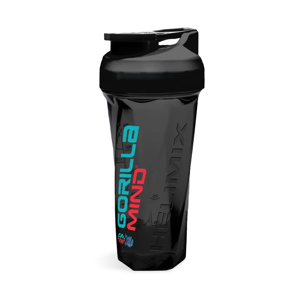 Helimix Gorilla Mind Shaker 28 oz Shaker Cup for Gym Supplements