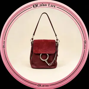 Pre-owned Chloé SUEDE RED BACKPACK C19491958800