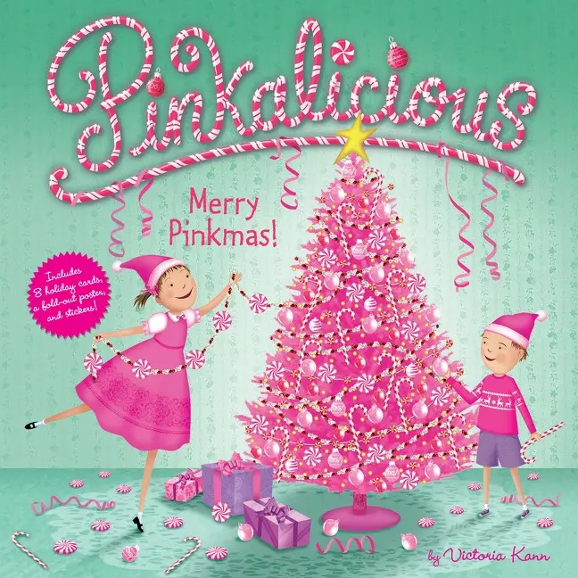 Pinkalicious: Merry Pinkmas: A Christmas Holiday Book for Kids (Pinkalicious) by Victoria Kann||Victoria Kann [Hardback Book]