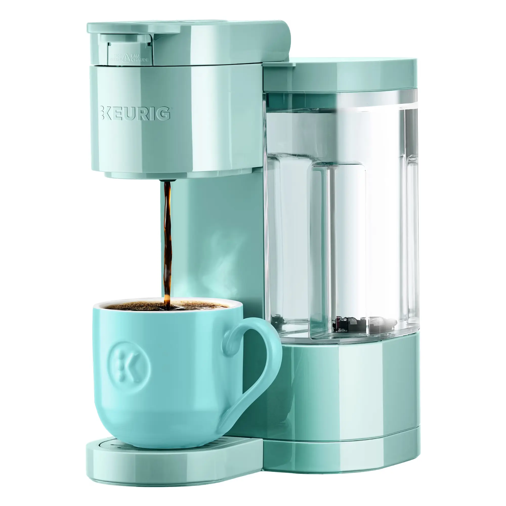 Keurig K-Express Essentials Seafoam Green Single-Serve K-Cup Pod Coffee Maker