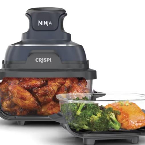 Ninja Crispi 4-in-1 Portable Glass Air Fryer Cooking System