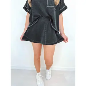 Urban Ribbed Mini Skort