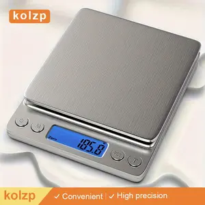 High Precision Digital Kitchen Scale, Grams and Ounces, Essential for Cooking, Baking, Meal Prep, Ideal for Apartments and Dorms, Back-To-School Must-Have