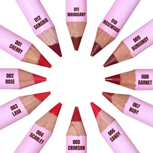 Lápiz Labial Coqueto Surtido Moira Beauty - Venta al por mayor 12 Unidades (FLL001-012)