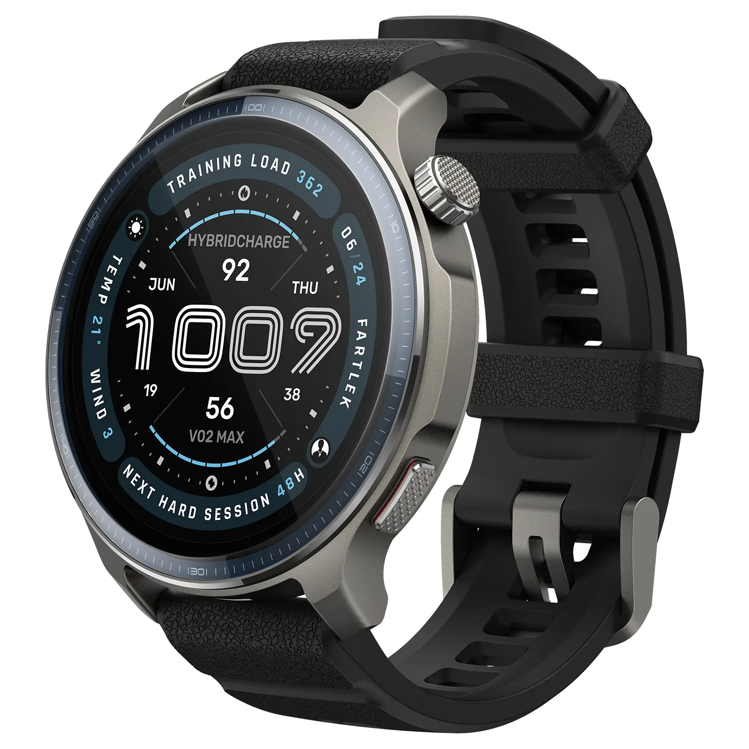 Amazfit Balance 2 Smart Watch 47mm 1.5" AMOLED Sapphire Glass, Offline Maps, Dual Band GPS, 21 Days Battery, 170+ Sport Modes, Hyrox & Golf Mode, Heart Rate & Sleep Tracker for Android & iPhone