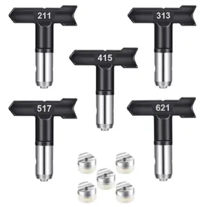 Reverse Spray Nozzle, Multipurpose Airless Sprayer Nozzle, Suitable for Various Airless Sprayer and Airless Spray Machines, Tools