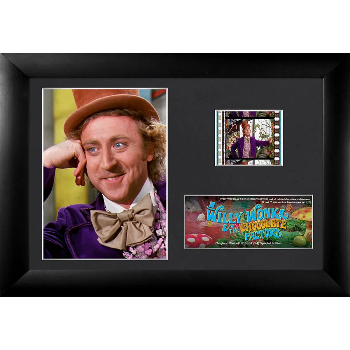 Trend Setters USFC6334 Willy Wonka & the Chocolate Factory S4 Minicell Wall Decor Print - Cartoon Design Decorative Graphic Prints, Home Supplies Room Wall Stickers, Graphics Prints
