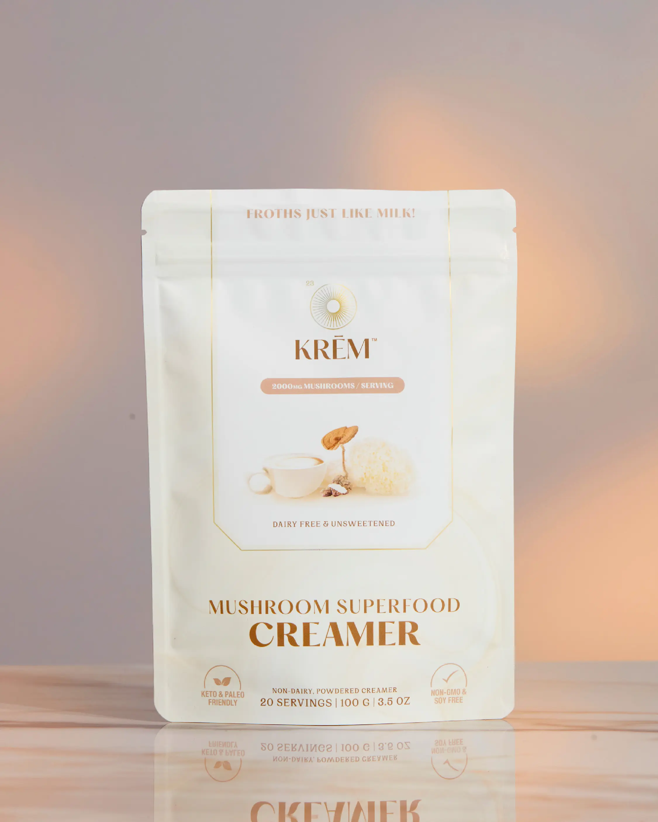 Krēm Mushroom Superfood Creamer (non-dairy)