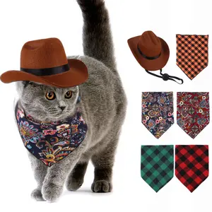 Pet hats, pet accessories, western cowboy hats for cats and dogs
