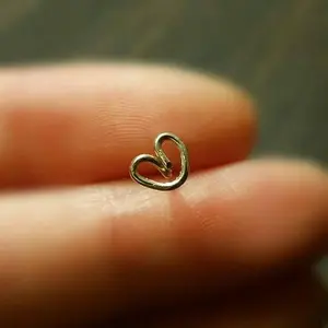 Heart Wire Earring