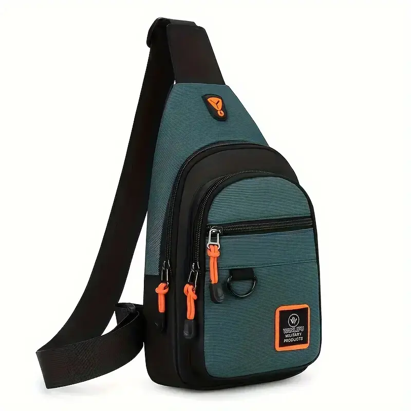 Maxoner Women's Waterproof Messenger Sling Backpack - Adjustable Versatile Bag, Durable Zipper Waterproof Belt Bag, Travel Hiking Daypack, Crossbody Belt Bag, Multifunctional Chest Bag