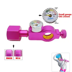 CO2 Refill Adapter Fill Station for SodaStream Quick Connect Pink Cylinder Canister Tank