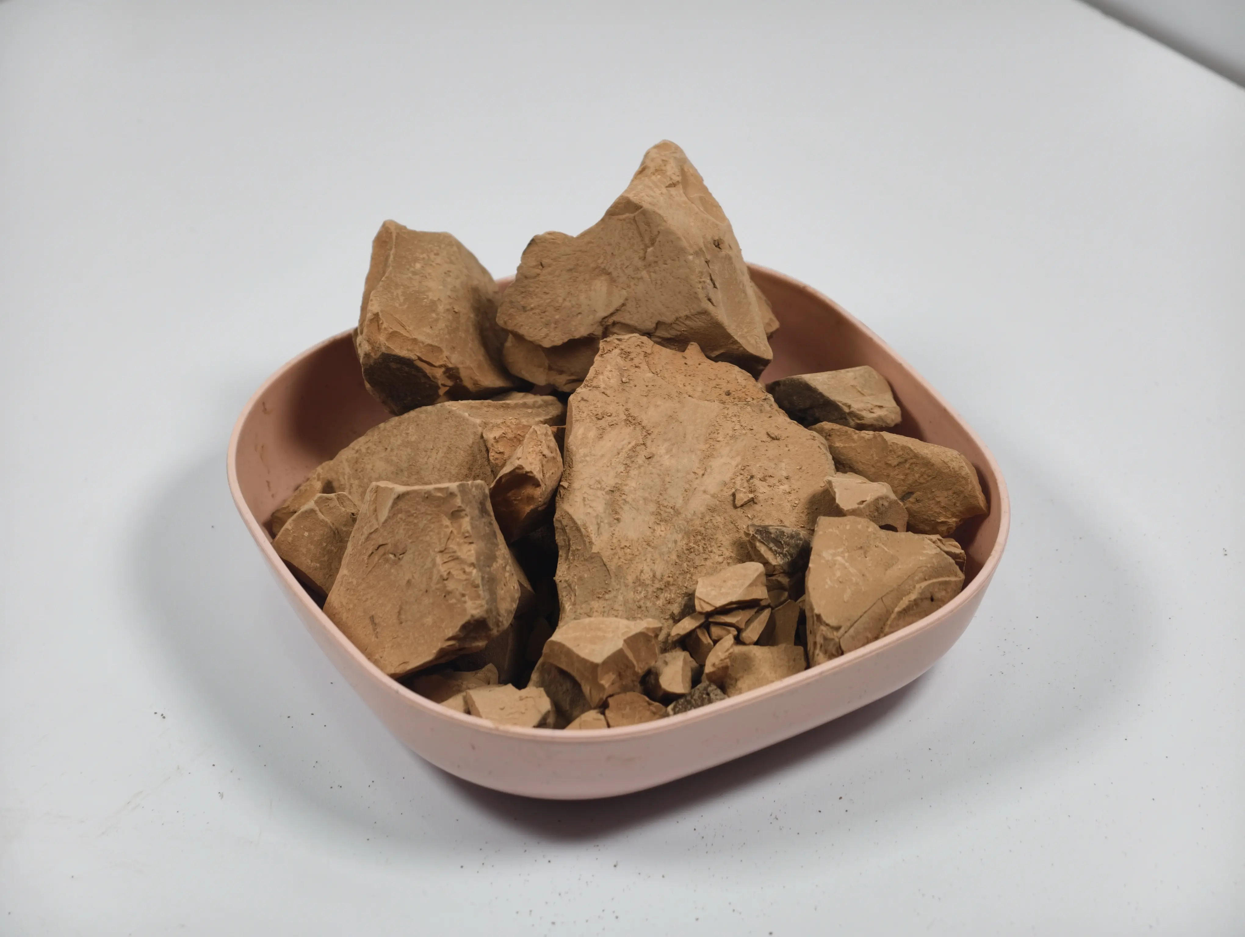 Mild Adhesion Kaolin Clay | Yellowish Brown Lumps, 100% Natural, Additive-Free, Edible & Cosmetic Grade 4oz 113g