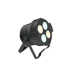 200W COB LED Stage Lights, Par Can Light Warm & Cool White Stage Spotlights with Auto/DMX/Master-Slave/Sound, Uplights for Events, Wedding, Party, Church, Concert
