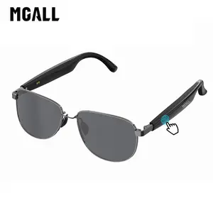 MGALL HY1013 Foldable Bluetooth Audio Smart Wearable Glasses with HD Polarized Lenses to Reduce Glare & Enhance Vision, Bluetooth Earbud Headphones for Music & Calls, Durable Electronic Audio Glasses & Sports Headset for Office, Driving & Outdoors