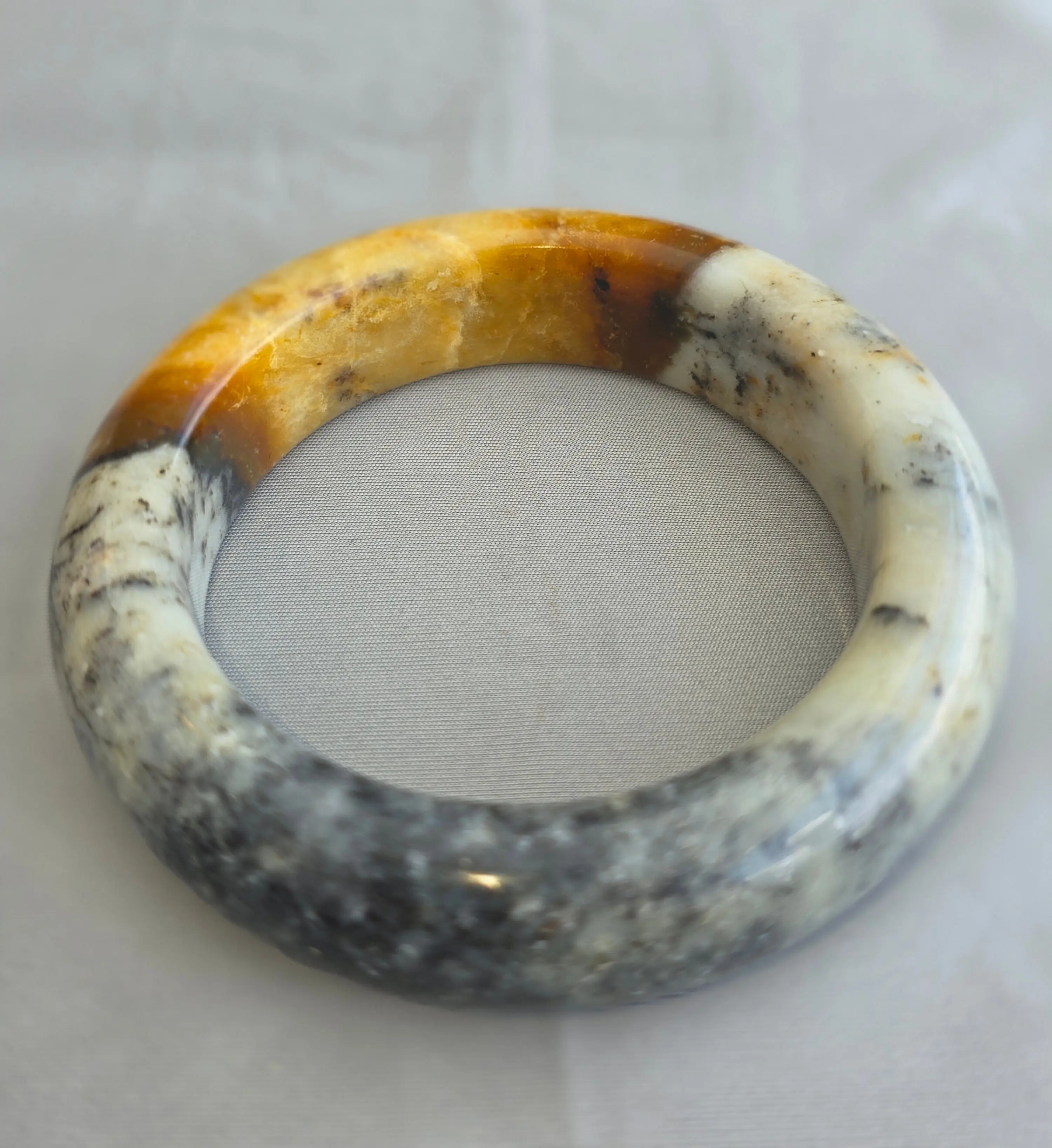 Natural Serpentine Jade Bangle