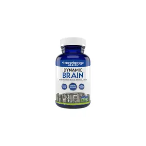 Stonehenge Health Dynamic Brain Supplement with BacoMind 300mg 40 Nootropics Choline Phosphatidylserine Huperzine A for Memory Enhancement Acquisition Retention & Recall