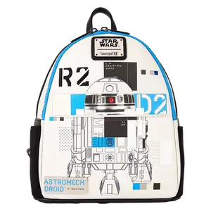 Star Wars: The Power of the Force R2-D2 Astromech Droid Light Up Mini Backpack