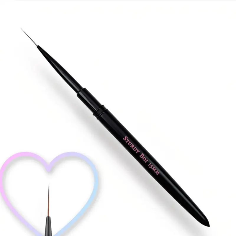 Kassie Payne - Sturdy Boi Liner Nail Art Brush 15mm Line Work Fine Detail Nail Care