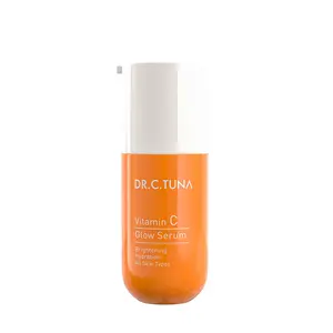Dr. C. Tuna Vitamin C Glow Serum 30 ml - Hydrating Formula with Vitamin C, Red Algae Extract, Fruit Mix Extract & Auvergne Mineral Water for Brightening and Hydrating Skin - Moisture, Aha