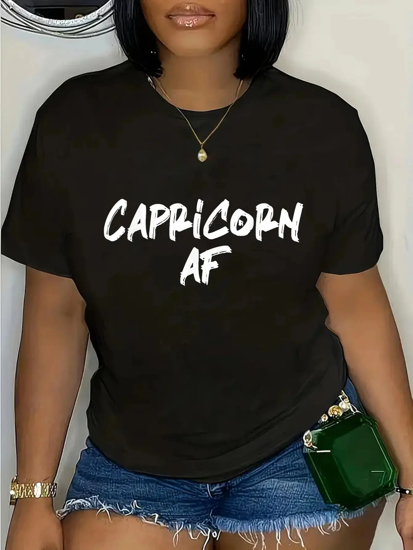 Capricorn Af Shirt Funny Capricorn Zodiac T-Shirt Gift T-Shirt