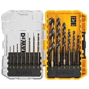 DEWALT Black and Gold Drill Bit Set (14-Piece) 11.0k