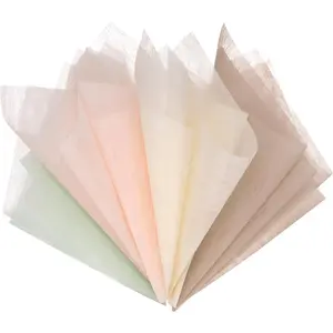 152 Sheet Korean  Wrapping Flower Paper - Floral Wrapping Paper  Bouquet Wrapping Paper Apply to  Packaging(11.8x11.8inches, Beige+Nude++Green)