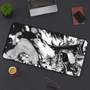 [New Anime Gear - Sale Up To 35%] Gojo Satoru Jujutsu Kaisen Desk Mat, Vibrant Anime Art Extended Mouse Pad, Stylish Desk Decor for Gamers & Anime Fans