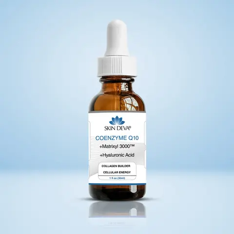 [Skin Deva] Coenzyme Q10 Serum with Hyaluronic Acid & Matrixyl 3000 | Collagen Boosting, Anti-Aging, Hydrating & Firming Serum | Skin Repair & Radiance | All Skin Types