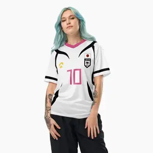 Japanese Anime Blue Lock Men'S&Women'S Soccer Jerseys Tee Ryusei Shidou&Itoshi Sae Role Playing T-Shirt V-Neck Sportswear Top