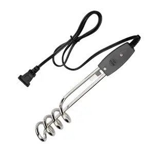 Immersion Water Heater,Portable Electric Immersion Water Boiler Heater ,10 inch Steel,1000W-110V