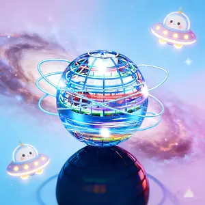 Galaxy Boomerang Hover Orb Anti-Gravity LED Flying Spinner Toys, Trendy Indoor Outdoor Activity Toys for 6-12 & Teens, Safe Reliable Parent-Kid Flying Ball, Entertainment Game Props, Cool Gifts & Party Favors