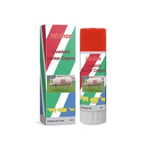 JAKEHOE Livestock Marking Crayon – Smooth Application, Durable, Bright and Highly Visible Identification Marking Crayon for Livestock