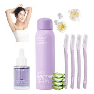 Hair Identifier Spray for Face Shaving,Moisturizing and Skin Care Dermaplaner Spray, Glow Reveal Face Spray for Face Dermaplaning, Exfoliating & Skin Care Spray for Women & Men