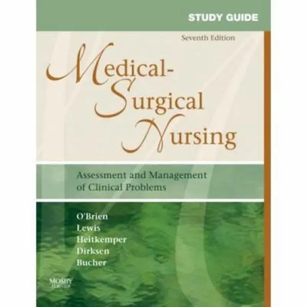USED-Study Guide for Medical-Surgical Nursing: Assessment and Management of Clinical Problems by Linda Bucher RN  PhD  CEN  CNE (Paperback)