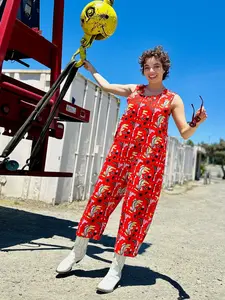 Linen Garden Suit Crocodilo