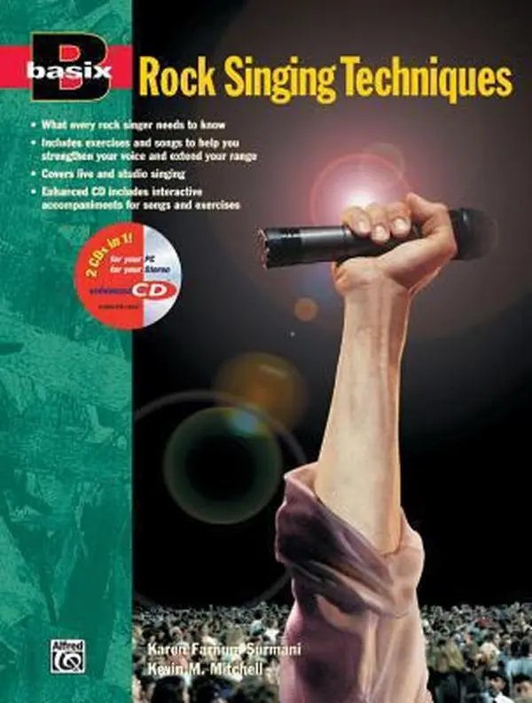 USED-Basix Rock Singing Techniques: Book & Online Audio (Basix(R) Series) by Karen Farnum Surmani (Paperback)