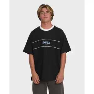 BILLABONG Men's Bad Dog Precision Tee Short Sleeve Knit T-Shirt, Crew Neck 100% Cotton Midweight Regular Fit Casual Surf Wear
