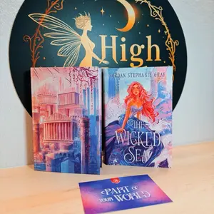 The Wicked Sea by Jordan Stephanie Gray FairyLoot Exclusive Edition Signed Hardcover