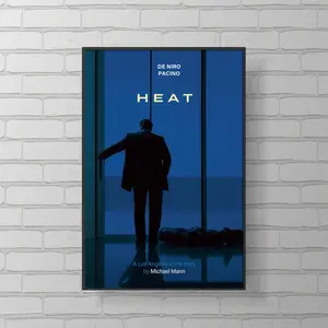 Heat Movie Poster, Limited Collection, Unframed Print, Home Decor, Quality Paper 8x12 to 27x40