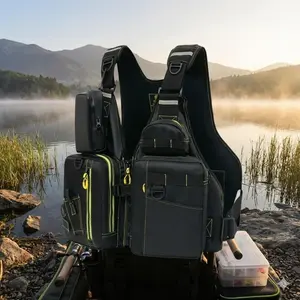 Must-Have Fishing Life Jacket Vest: Multi-Pocket Design, Buoyant & Breathable for Ultimate Outdoor Safety and Comfort
