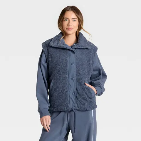 Women's High Pile Vest - JoyLab