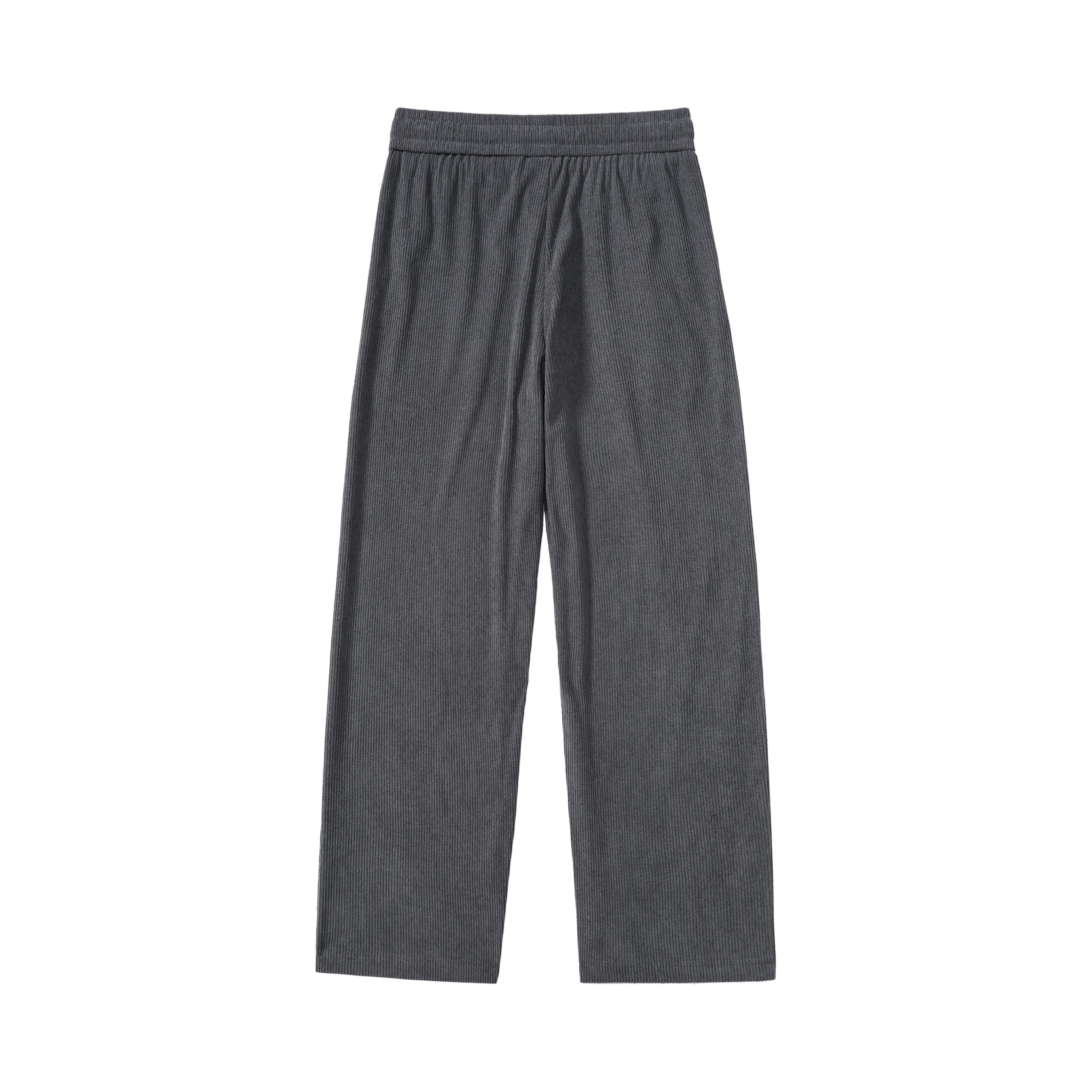 Men’s loose straight corduroy casual pants, comfortable and breathable, spring/summer/autumn styles