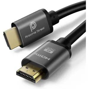 4K HDMI Cable 2.0,Proxima Direct 2M HDMI 2.0 Cable UHD 18gbps Supports 4K@60Hz 2K@144Hz 3D 2160p HD 1080p Ethernet HDCP 2.2 ARC Compatible Xbox,PS4/3,Blu-ray,Projector,Monitor,Laptop,PC,HDTV(6.6FT)