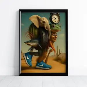 Universe Brainrot Poster – A Cosmic Journey Through Thought and Imagination on Your Wall