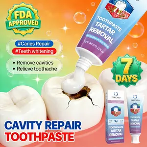 ZKRICARO Anti-Cavity Repair Toothpaste FDA Approved Tartar Removal Enamel Regeneration for Relieving Toothache Maintaining Oral Health