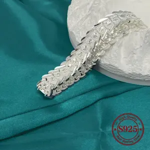 Versatile 925 Silver Coin Bangle! 12mm Allergy-proof Simple Elegant Daily Party Gift Versatile 925 Silver Coin Bangle! 12mm Allergy-proof Simple Elegant Daily Party Gift