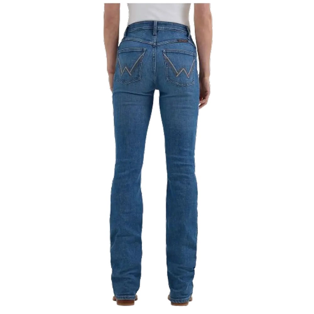 112364571 Wrangler Women's The Ultimate Riding Jean Mid Rise Willow Bootcut - Aubree