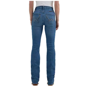 112364571 Wrangler Women's The Ultimate Riding Jean Mid Rise Willow Bootcut - Aubree