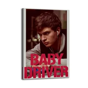Baby Poster Driver Action Film Vintage Minimalist Movie (6)Poster for Bedroom Aesthetic Canvas Wall Art Living Room Painting Picture Print Modern Family Decor Artist Bathroom Landscape
